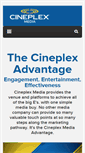 Mobile Screenshot of cineplexmedia.com